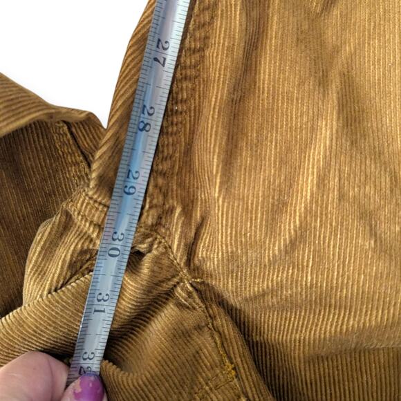 Eddie Bauer 33x30 Men's Faultline Corduroy Pants NEW warm brown - Picture 5 of 5